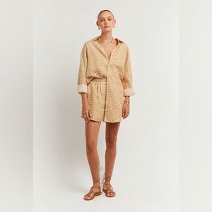DISSH | Gaia Mango Geo Linen Shirt